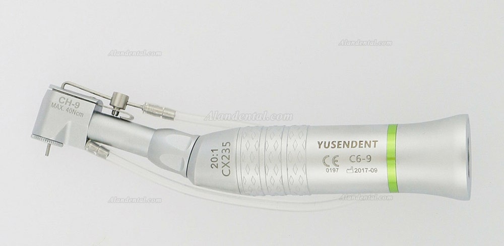 YUSENDENT CX235 C6-9 Dental 20:1 Implant Surgery Contra Angle Handpiece